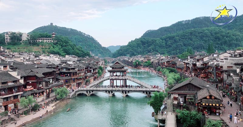 Tour Du Lịch Trương Gia Giới Phượng Hoàng Cổ Trấn 6N5Đ | Saigon Star Travel Tham quan Thành cổ Phượng Hoàng hơn 1.300 năm tuổi