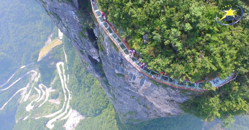 Tour Du Lịch Trương Gia Giới Phượng Hoàng Cổ Trấn 6N5Đ | Saigon Star Travel Thử Thách Cao Độ tại Sạn Đạo Kính - Tour Du Lịch Trương Gia Giới Phượng Hoàng Cổ Trấn 6N5Đ