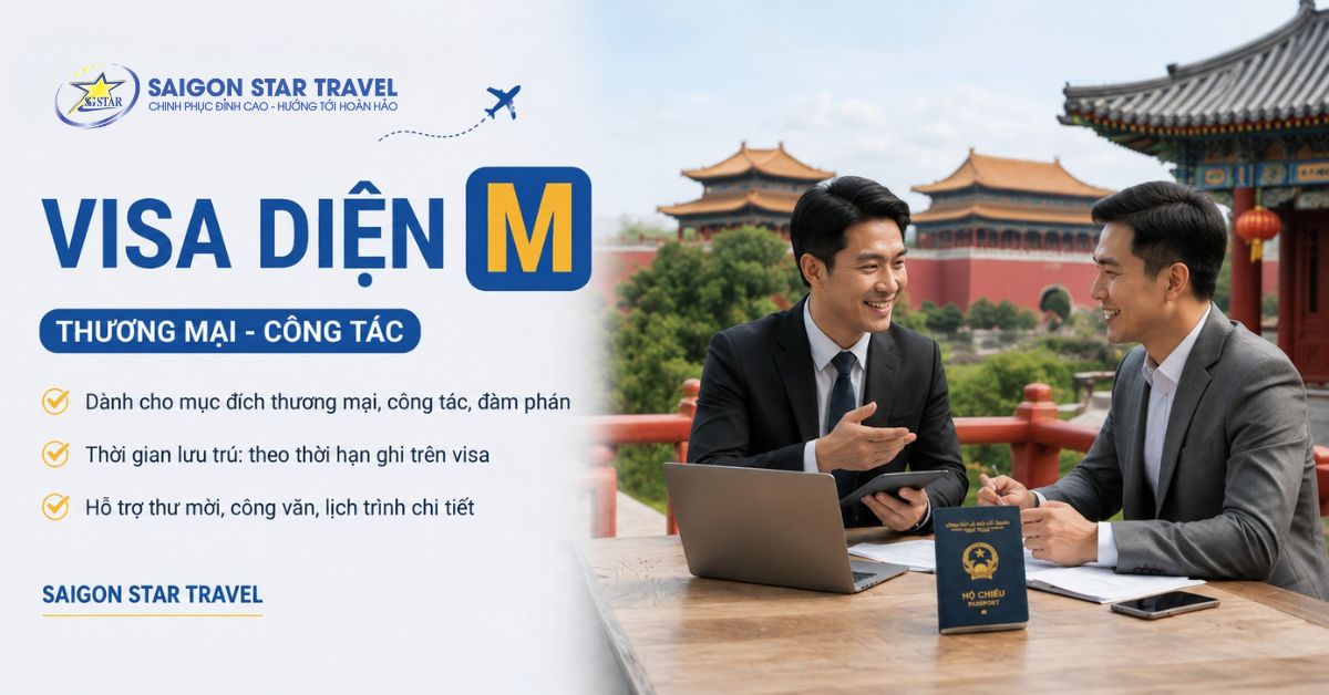 Điều kiện làm hồ sơ visa diện M