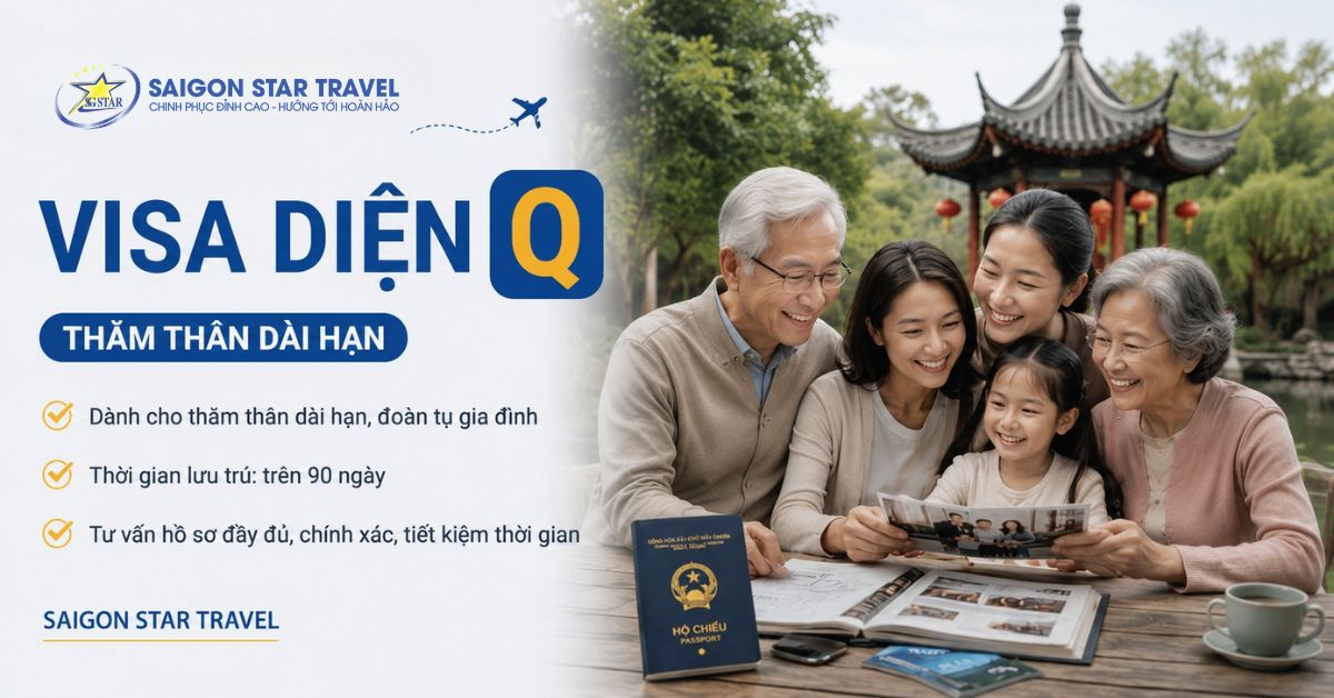 Điều kiện làm hồ sơ visa diện Q