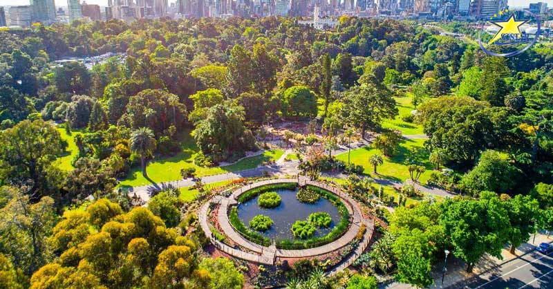Tour Du lịch Úc 7 Ngày 6 Đêm | Sydney - Melbourne | Saigon Star Travel Khu vườn bách thảo Royal Botanic có quy mô lớn nằm ở trung tâm thành phố Sydney.