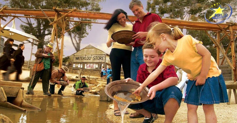 Tour Du lịch Úc 7 Ngày 6 Đêm | Sydney - Melbourne | Saigon Star Travel Thử vận may ở khu vực suối đãi vàng