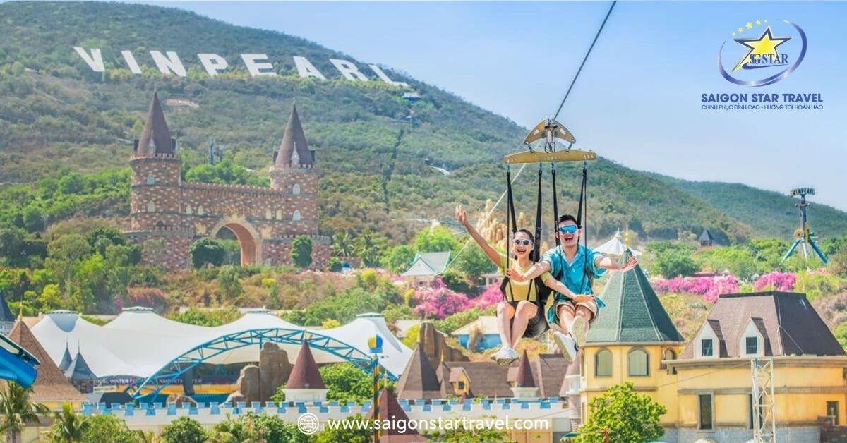Vui chơi tại khu giải trí VinWonders Nha Trang