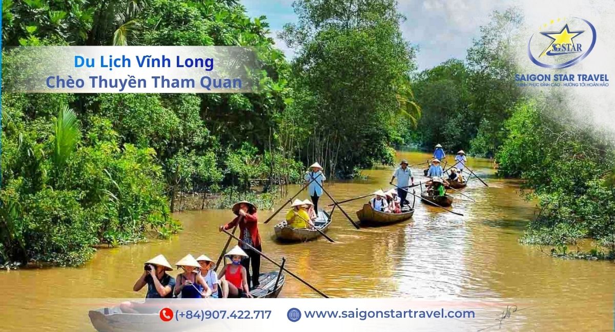 Vĩnh Long - Tour Mỹ Tho Bến Tre Vĩnh Long Cần Thơ 3 ngày 2 đêm