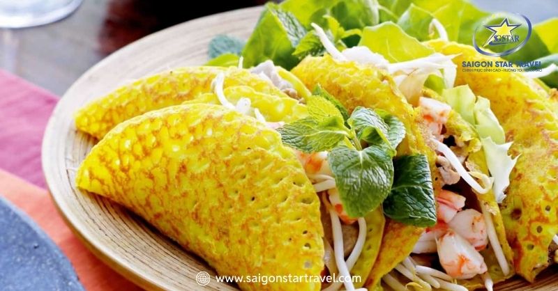 Ăn Gì Ở Vũng Tàu? Top 21 Món Ăn Hấp Dẫn Bạn Nên Thử | Saigon Star Travel Bánh xèo Long Hải với hương vị đặc trưng - Ăn gì ở Vũng Tàu