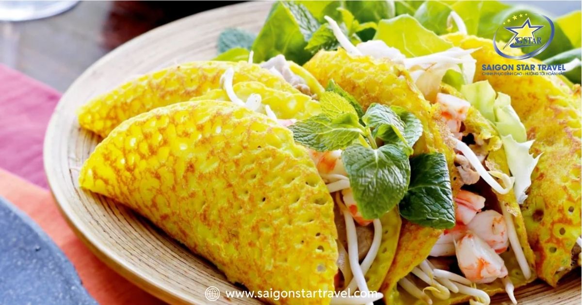 Đặc sản bánh xèo Long Hải trứ danh