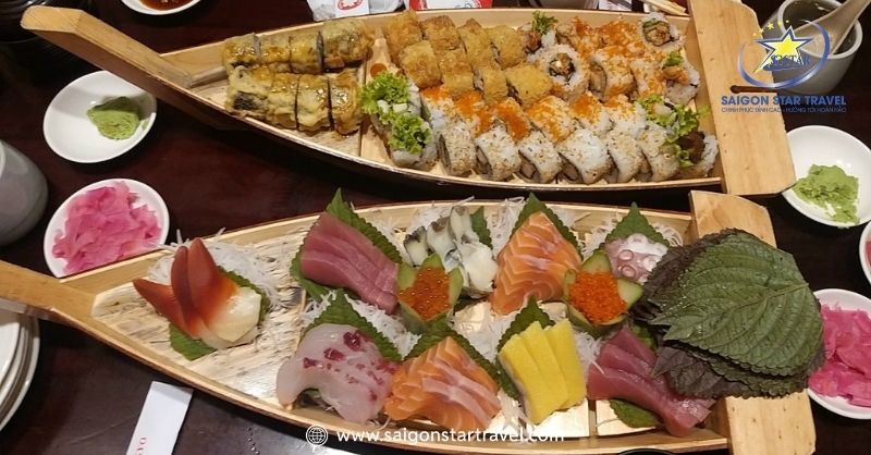Ăn Quên Lối Về Với 13 Địa Điểm Ăn Tối Vũng Tàu | Saigon Star Travel Sushi Tokyo là lựa chọn lý tưởng cho bữa ăn tối Vũng Tàu theo phong cách Nhật Bản