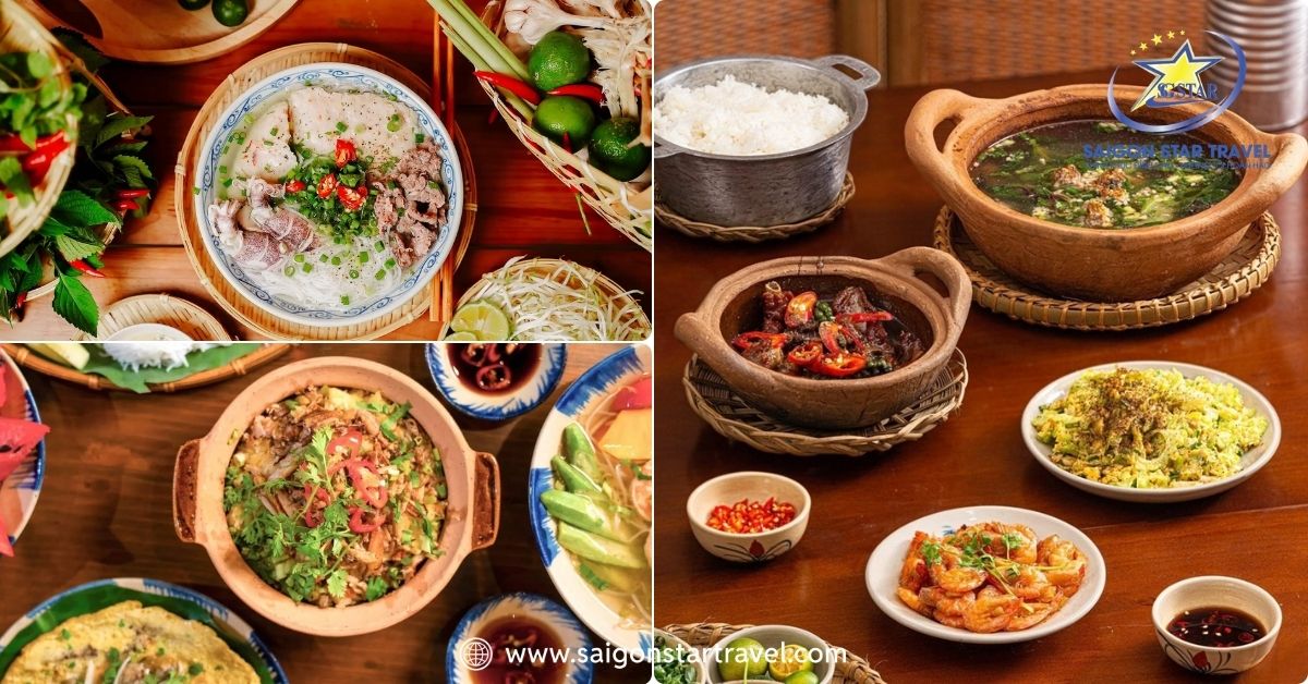 Thưởng thức các món ăn ngon bình dân hấp dẫn