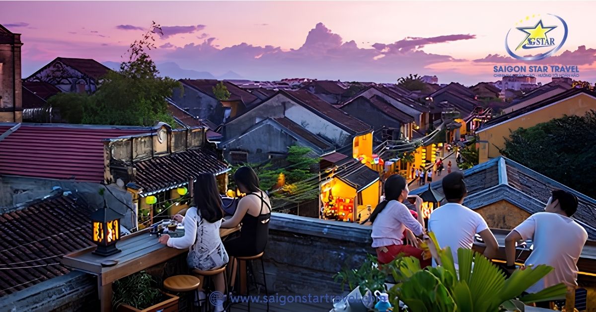 Không gian view máy gói tại Faifo Coffee