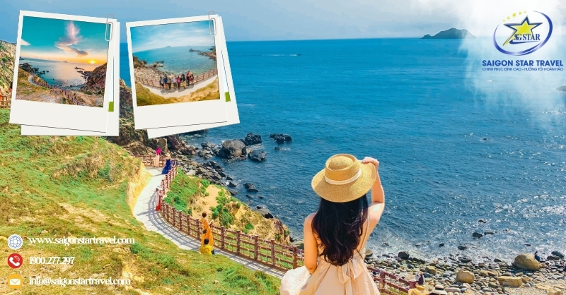 Bức tranh thiên nhiên tại Eo Gió | Tour Quy Nhơn Phú Yên 3 ngày 3 đêm