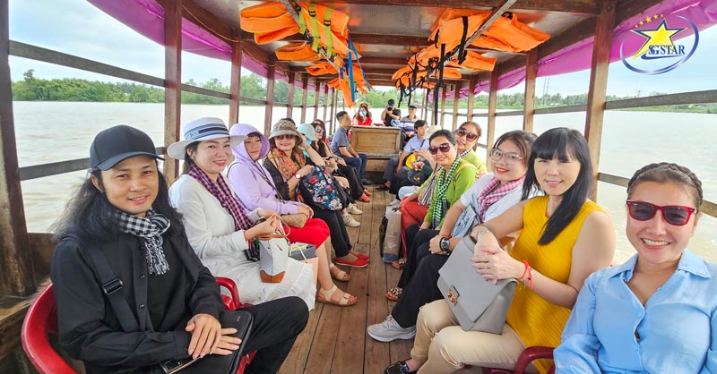 Saigon Star cùng Farmtrip Trà Vinh | Mô hình Du lịch nông nghiệp ấp Cồn Ông | Saigon Star Travel farm trip tra vinh con ong 4