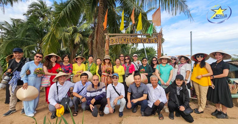 Saigon Star cùng Farmtrip Trà Vinh | Mô hình Du lịch nông nghiệp ấp Cồn Ông | Saigon Star Travel farm trip tra vinh con ong 5