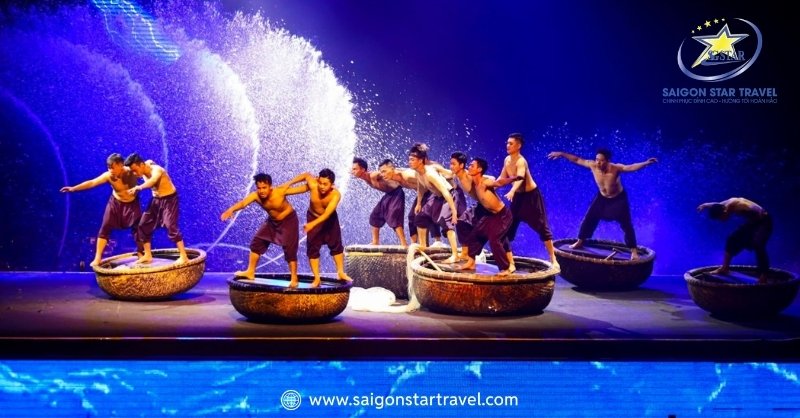 Vé Fisherman Show - Huyền Thoại Làng Chài | Saigon Star Travel fisherman show huyen thoai lang chai 1