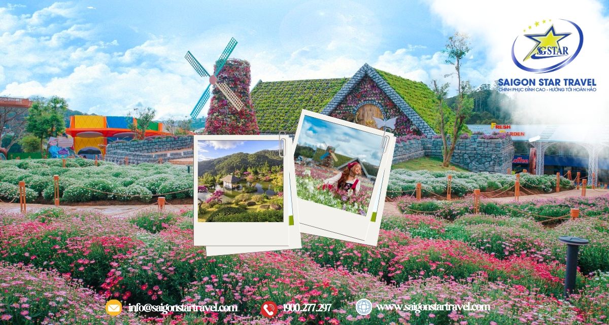 Fresh Garden Đà Lạt | Tour Đà Lạt 3 ngày 2 đêm