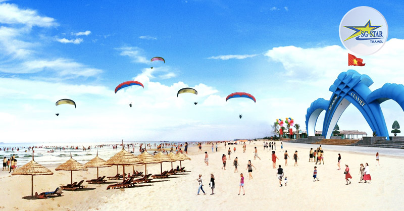 Nhờ sự duyên dáng của mình, Cửa Việt được liệt kê vào top 4 bãi biển đẹp nên ghé khi đến với miền đất lửa đạn. tìm hiểu về bãi biển cửa việt