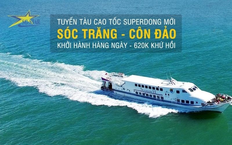 Tổng hợp kinh nghiệm Du lịch Côn Đảo bằng tàu cao tốc | Saigon Star Travel Tàu Cao Tốc đi Côn Đảo từ Trần Đề Sóc Trăng