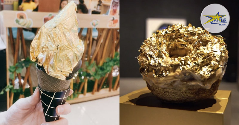 Không chỉ bánh mì kẹp vàng, trên thế giới còn nhiều món ăn dát vàng nổi tiếng bạn có thể thưởng thức Không chỉ bánh mì kẹp vàng, trên thế giới còn nhiều món ăn dát vàng nổi tiếng bạn có thể thưởng thức