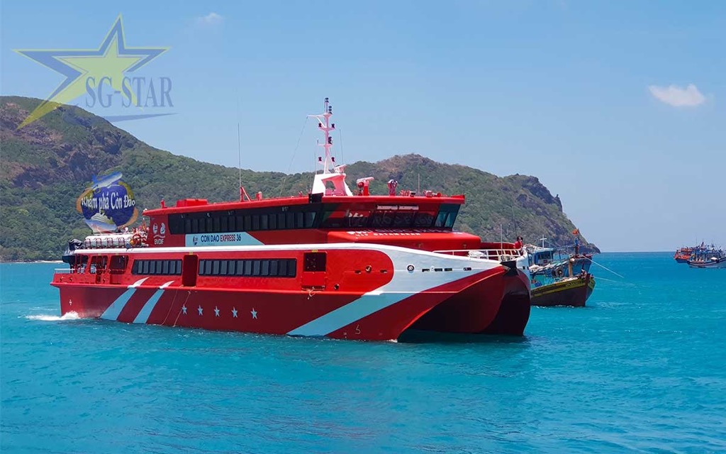 Hướng dẫn đi tour Côn Đảo 2 ngày 1 đêm bằng tàu | Saigon Star Travel Tàu cao tốc đi Côn Đảo Express