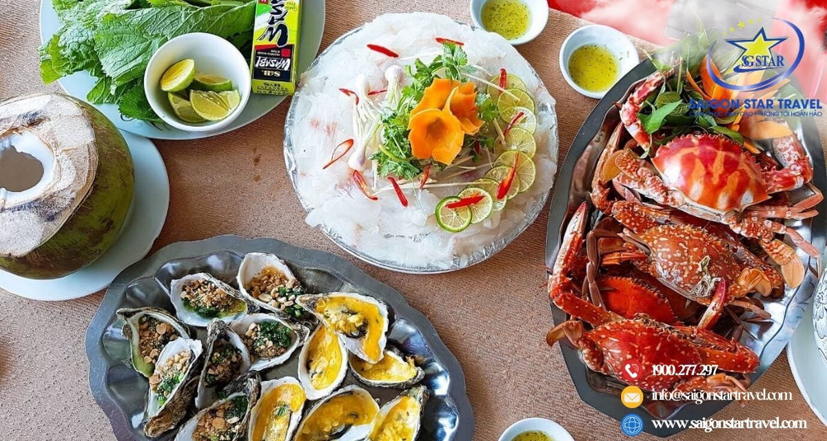 Hải sản đa dạng