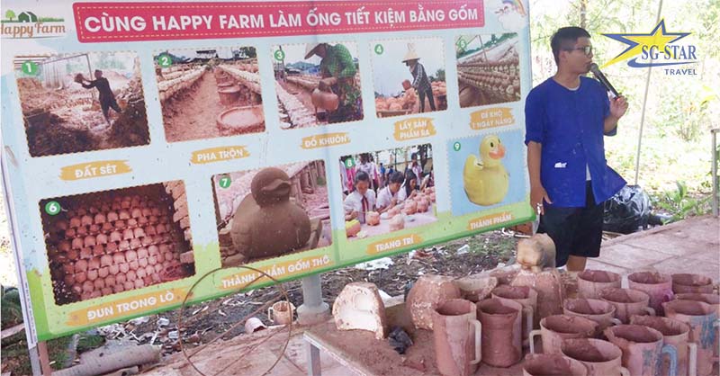làm gốm Happy Farm