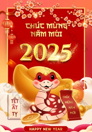 Mua sắm dịp Tết 2025 tiết kiệm cho gia đình khi đi du lịch | Saigon Star Travel Chúc Mừng Năm Mới 2025 Năm ất Tỵ Tết Cổ Truyền | PSD Tải xuống miễn phí -  Pikbest