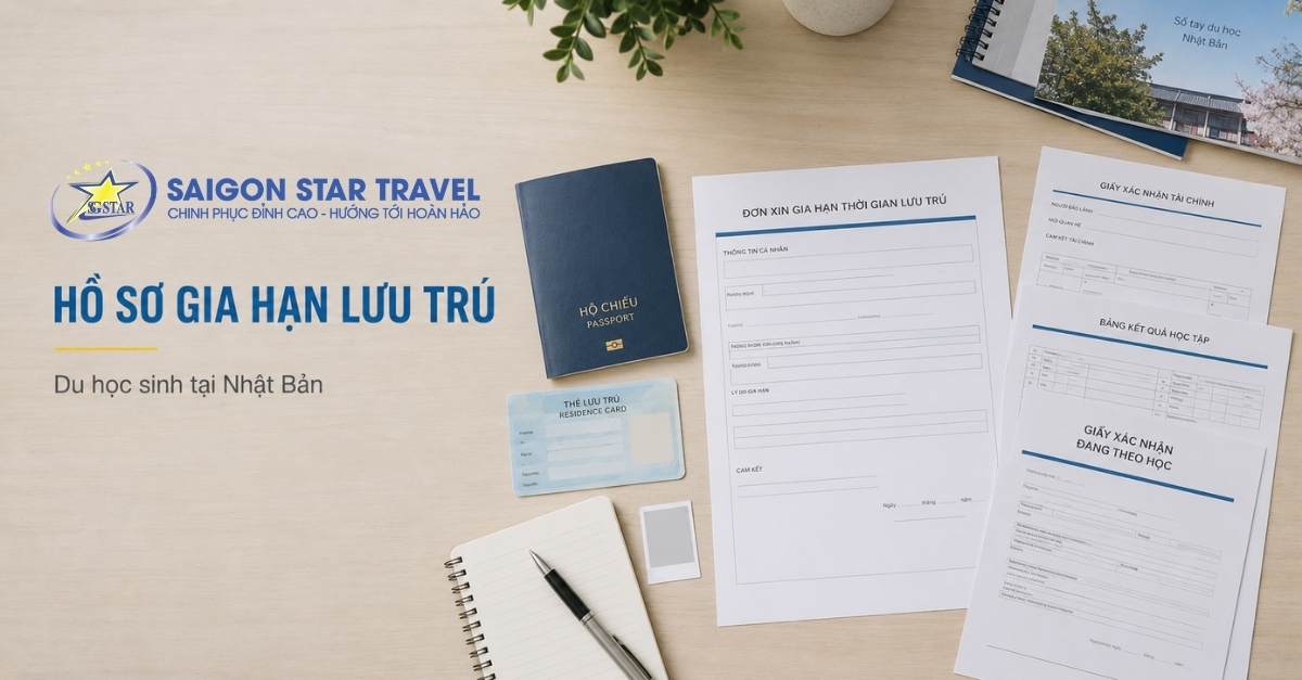 Hồ sơ gia hạn thời gian lưu trú cho du học sinh tại Nhật Bản