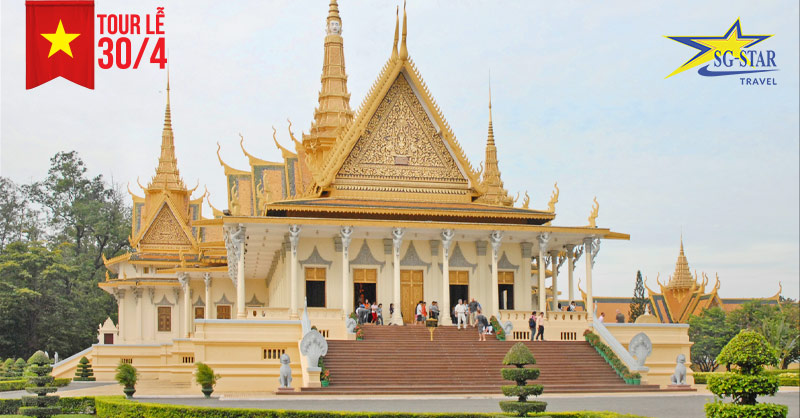 Tour Campuchia 4 Ngày 3 Đêm Lễ 30/4 - Khám Phá Siem Reap | Saigon Star Travel hoang cung campuchia