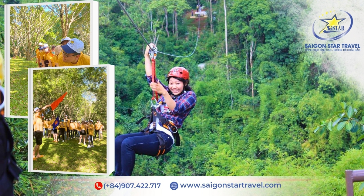 Chương trình team building Madagui 2 ngày 1 đêm do Saigon Star Travel tổ chức cho đoàn doanh nghiệp