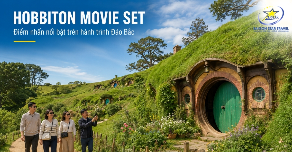 Hobbiton trong Tour New Zealand 9 ngày 8 đêm từ TpHCM