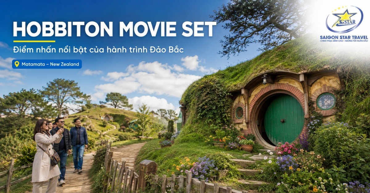 Hobbiton trong Tour New Zealand 11 ngày từ TpHCM
