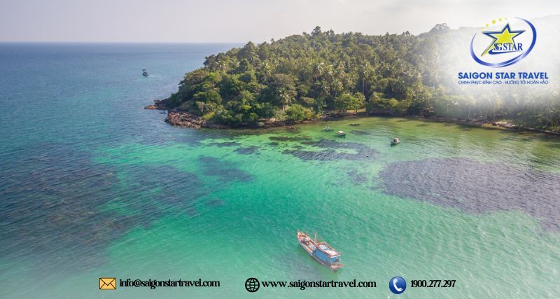 Hòn Dầu yên bình và trong lành