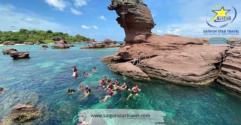 Khám Phá Hòn Gầm Ghì Phú Quốc - Thiên Đường Biển Đảo Hoang Sơ | Saigon Star Travel Hòn Gầm Ghì Phú Quốc