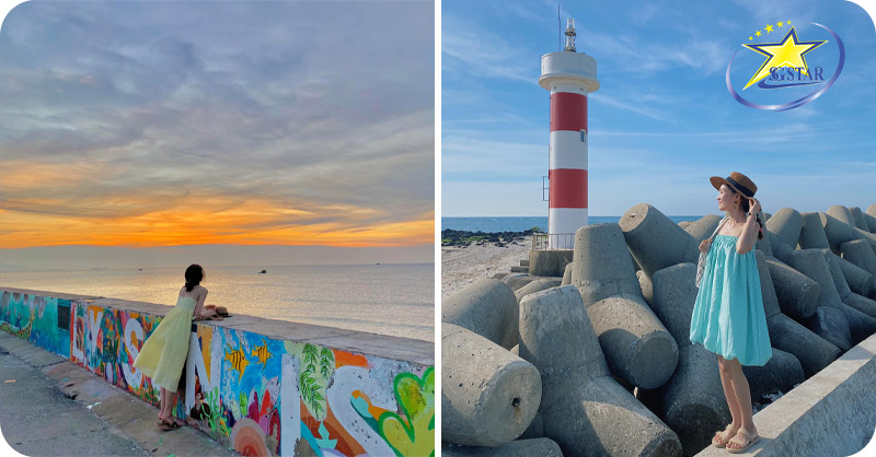 Cẩm nang du lịch đảo Lý Sơn | Saigon Star Travel Tận mắt chiêm ngưỡng những hòn đá được điêu khắc bởi thiên nhiên với những hình thù đặc biệt tại Hòn Mù Cu