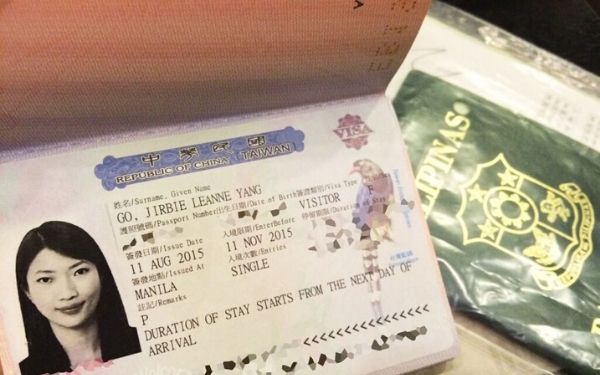 huong dan cach xin visa dai loan 4