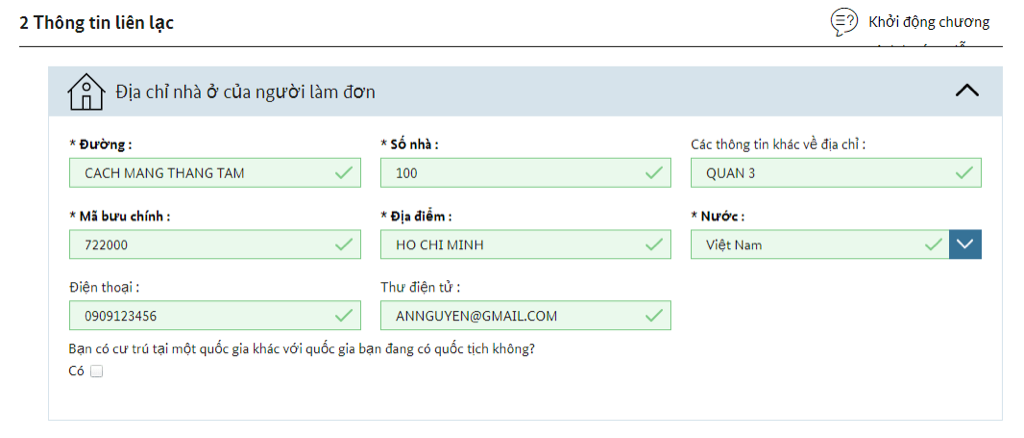 Hướng dẫn điền tờ khai xin cấp thị thực đi Đức | Saigon Star Travel huong dan dien don xin visa duc 5