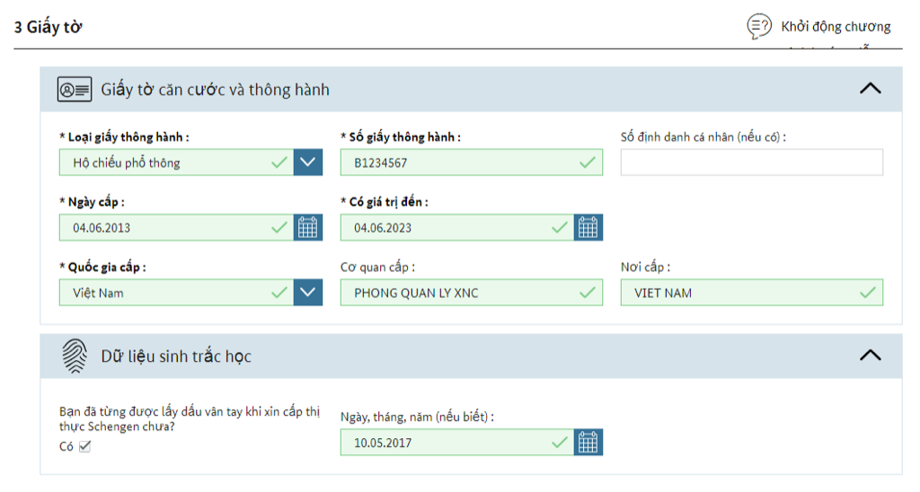 Hướng dẫn điền tờ khai xin cấp thị thực đi Đức | Saigon Star Travel huong dan dien don xin visa duc 7