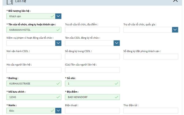 Hướng dẫn điền tờ khai xin cấp thị thực đi Đức | Saigon Star Travel huong dan dien to khai xin cap thi thuc di duc 11