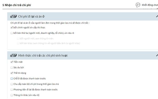 Hướng dẫn điền tờ khai xin cấp thị thực đi Đức | Saigon Star Travel huong dan dien to khai xin cap thi thuc di duc 12