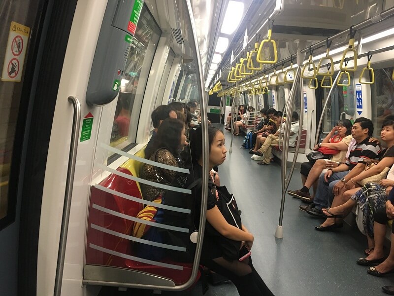 MRT - Hệ thống tàu điện ngầm hiện đại nhất Đông Nam Á ở Singapore | Saigon Star Travel IMG 2794