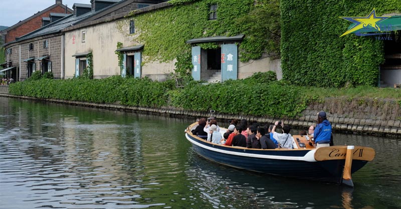 Tour Du Lịch Nhật Bản 6N6Đ - Rực Rỡ Sắc Hoa Anh Đào | Saigon Star Travel Du ngoạn trên kênh đào Otaru - Tour du lịch Nhật Bản 6N6Đ