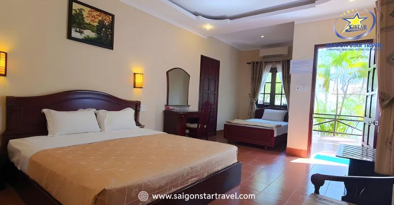 Không gian phòng ngủ tại Ocean Star