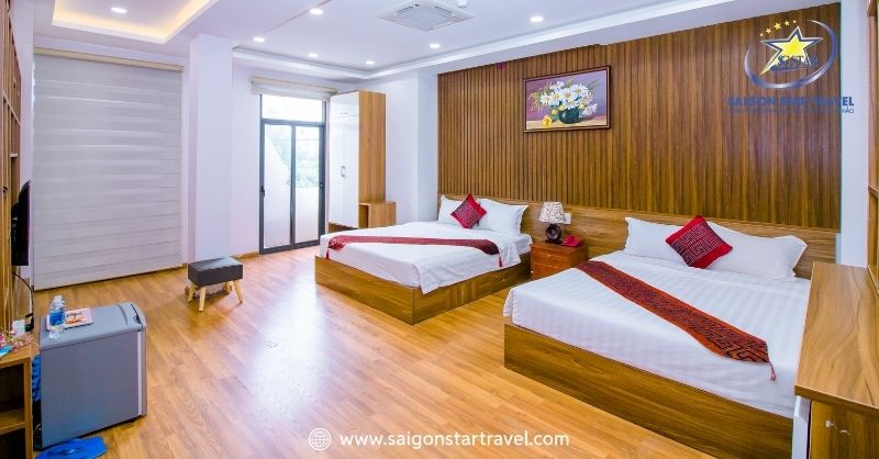 Phòng đôi tại Anh Thảo Hotel