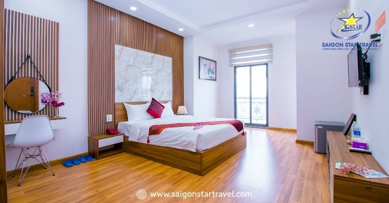 Không gian phòng đơn khách sạn Anh Thảo