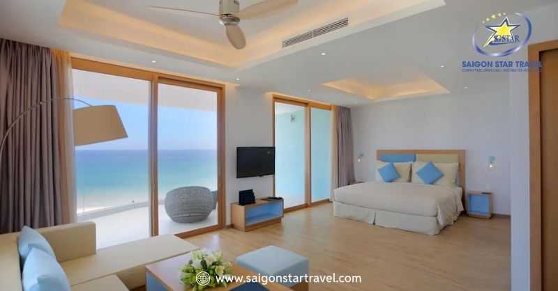 Phòng giường Queen tại FLC Quy Nhơn Luxury