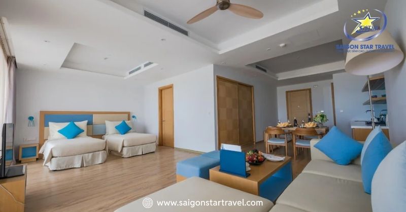 Phòng Twin tại FLC Quy Nhơn Luxury