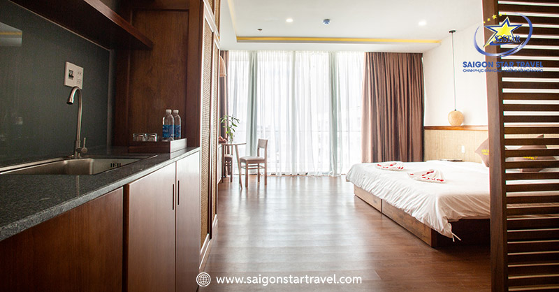 Phòng Deluxe Twin Khách Sạn Lưu Ngãi 3 Sao với đầy đủ tiện nghi