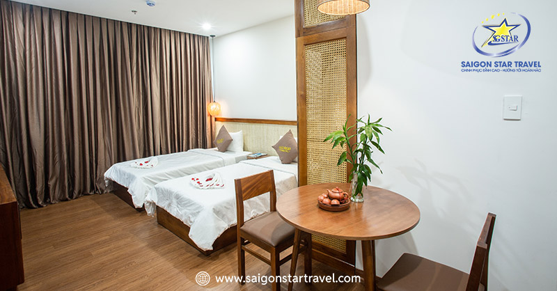 Không gian tiêu chuẩn phòng Superior Twin