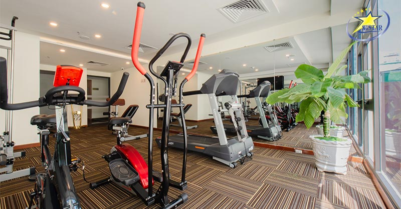 Khách sạn Red Sun Nha Trang 4 Sao | Saigon Star Travel khach san red sun nha trang 4 sao gym room 1