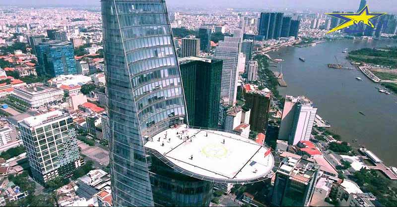 Khám phá Toà nhà Bitexco - Biểu trưng của thành phố mang tên Bác | Saigon Star Travel sân đậu trực thăng bitexco