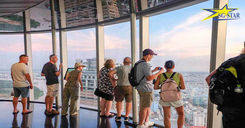 Khám phá Toà nhà Bitexco - Biểu trưng của thành phố mang tên Bác | Saigon Star Travel đài quan sát Saigon Skydeck